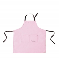 粉红色棉布餐厅促销围裙 N050
