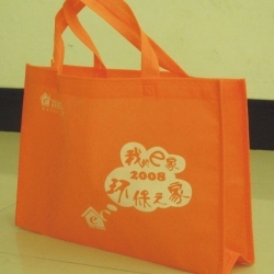 精致橙色环保宣传袋 CE018