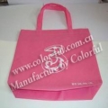 粉红色广州手提商场T型环保袋 EN057