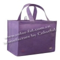 紫色简单广州柯莱夫宣传袋 EN061