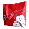 时尚红色包装购物环保亮膜袋 EB032