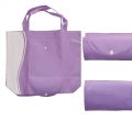 实用紫色广州定做折叠购物袋 ED058