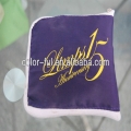 紫色拉链购物手挽折叠袋 BD036