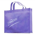 简单紫色无纺布大包装储物布袋 DA036