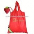红色草莓折叠牛津布包装袋 DA073